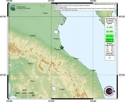 Mappa comuni con almeno 3 questionari