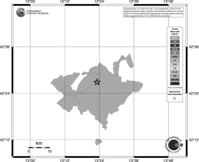 Mappa MCS - territori comuni