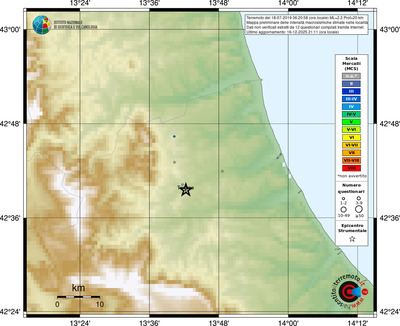 Mappa MCS - località
