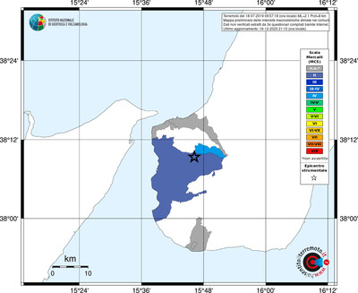 Mappa MCS - territori comuni