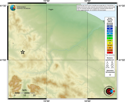Mappa MCS - località