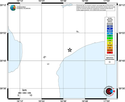 Mappa MCS - territori località