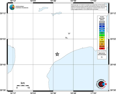Mappa MCS - territori località