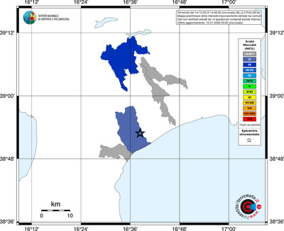 Mappa MCS - territori comuni