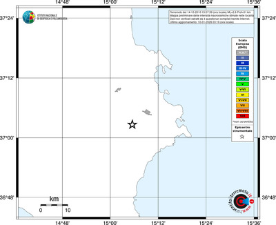 Mappa EMS - territori località