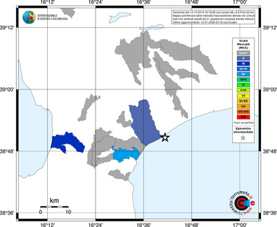 Mappa MCS - territori comuni