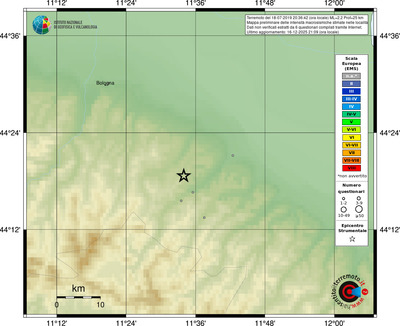 Mappa EMS - località