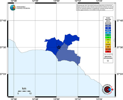 Mappa MCS - territori comuni