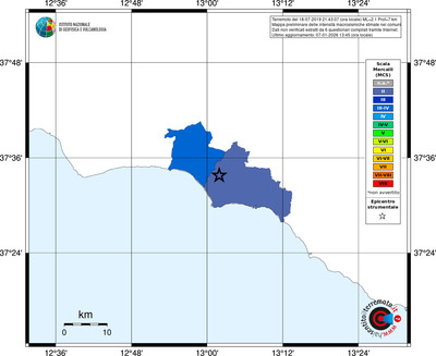 Mappa MCS - territori comuni