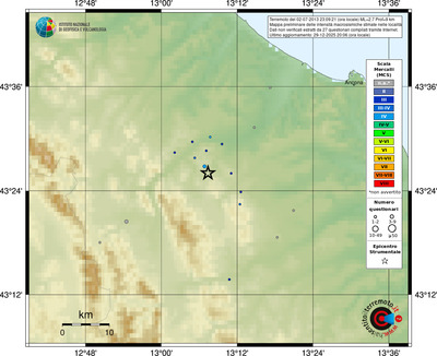 Mappa MCS - località
