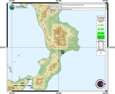 Mappa comuni con almeno 3 questionari