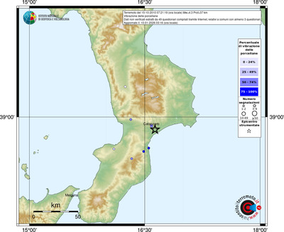 Mappa comuni con almeno 3 questionari