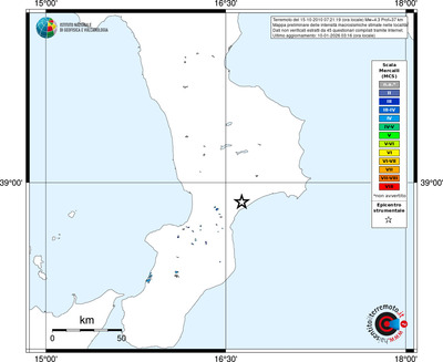 Mappa MCS - territori località