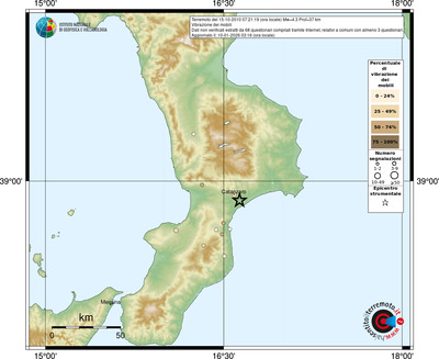 Mappa comuni con almeno 3 questionari