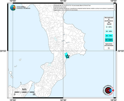 Mappa territorio comunale con almeno 3 questionari