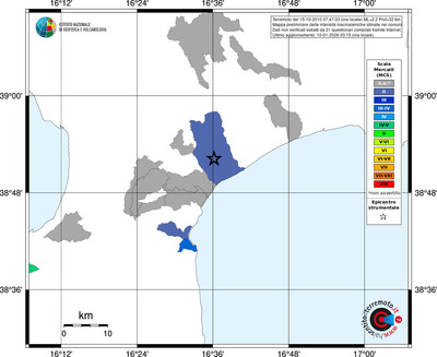 Mappa MCS - territori comuni