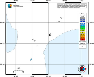 Mappa MCS - territori località