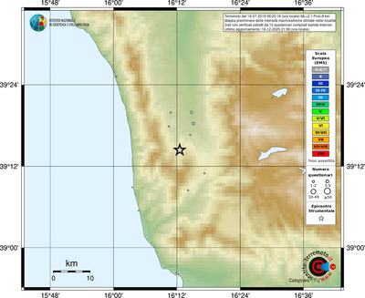 Mappa EMS - località