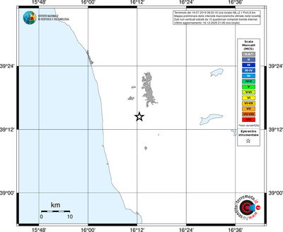 Mappa MCS - territori località