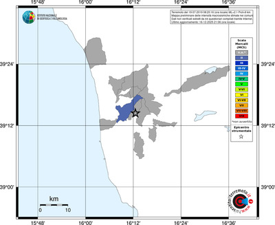 Mappa MCS - territori comuni