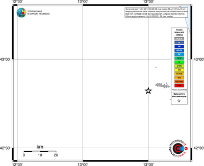 Mappa MCS - territori località