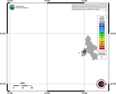 Mappa MCS - territori comuni