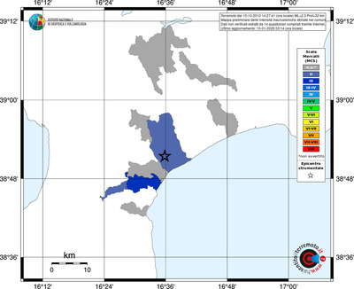 Mappa MCS - territori comuni