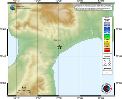 Mappa EMS - località