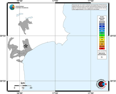 Mappa MCS - territori comuni
