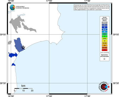 Mappa MCS - territori comuni