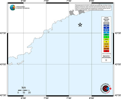 Mappa MCS - territori comuni