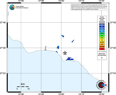 Mappa MCS - territori località