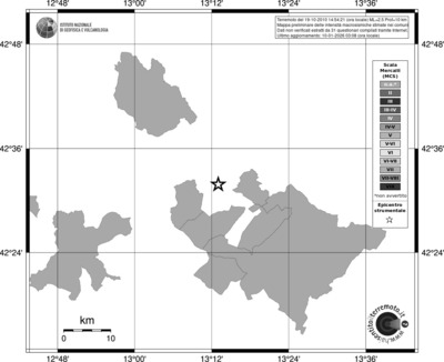 Mappa MCS - territori comuni