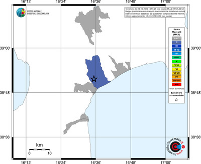Mappa MCS - territori comuni