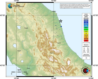 Mappa EMS - località