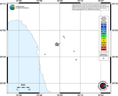 Mappa MCS - territori località