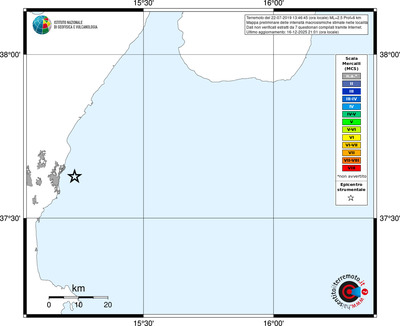 Mappa MCS - territori località