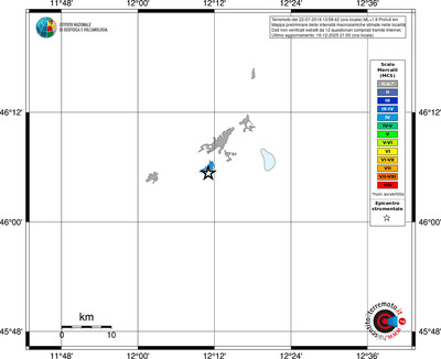 Mappa MCS - territori località