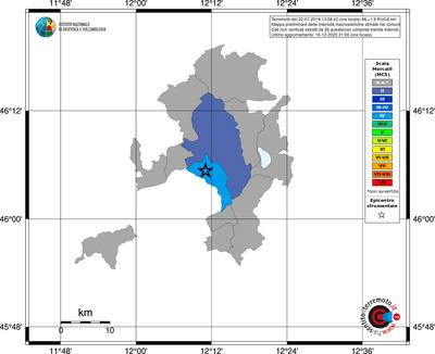 Mappa MCS - territori comuni