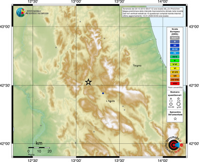 Mappa EMS - località