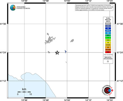 Mappa MCS - territori località