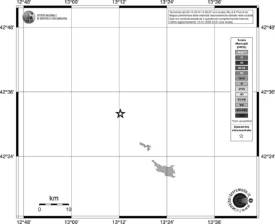 Mappa MCS - territori località
