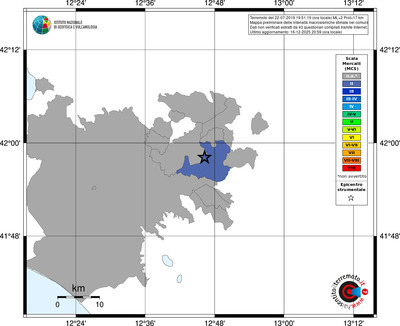 Mappa MCS - territori comuni