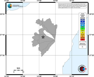 Mappa EMS - territori comuni