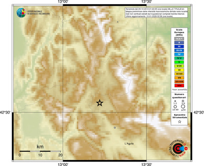 Mappa EMS - località
