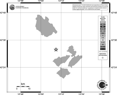 Mappa MCS - territori comuni