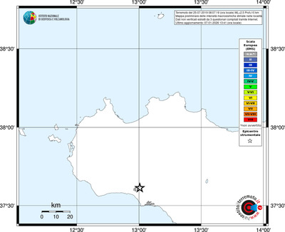 Mappa EMS - territori località