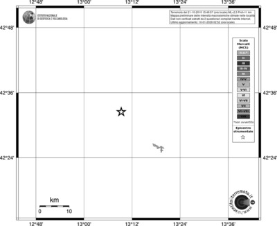 Mappa MCS - territori località