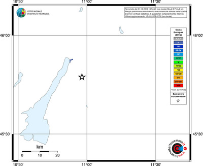 Mappa EMS - territori località