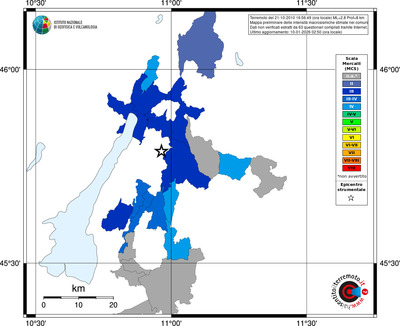 Mappa MCS - territori comuni